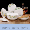 latest porcelain dinner set with popular design